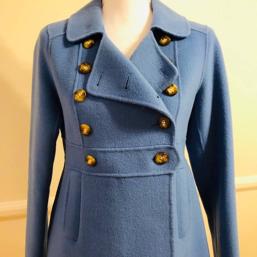 Reneevon of London Blue Wool Jacket Sz4